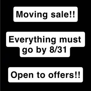 Everything must go by August 31, 2025. Make me an offer!